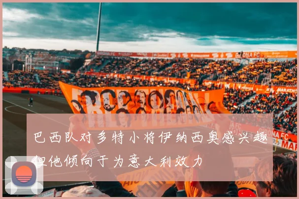 巴西队对多特小将伊纳西奥感兴趣但他倾向于为意大利效力
